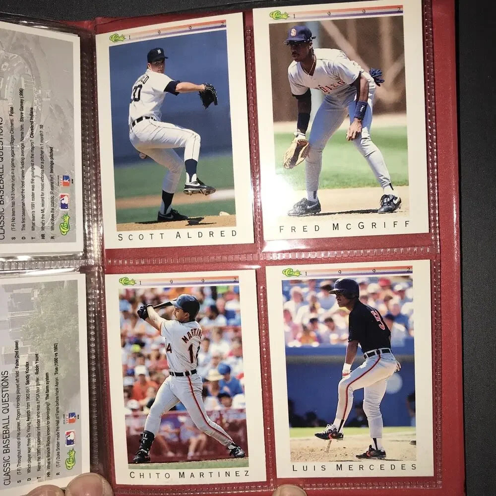 1992 CLASSIC/MAJOR LEAGUE 53 CARDS,Griffey Jr. Frank Thomas Nolan Ryan See Pic’s
